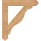 Ekena Millwork Funston Arts & Crafts Smooth Bracket, Western Red Cedar, 5 1/2"W x 36"D x 40"H BKT06X36X40FST03SWR - alternate 2